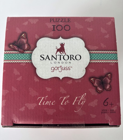 5 COLLECTABLE PUZZLES - SANTORO London GORJUSS -100 pieces each - Picture 10 of 15